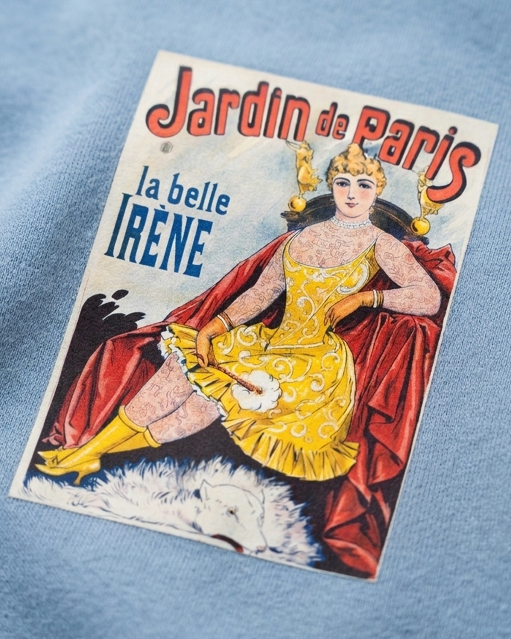 Jardin de Paris - Oversize Fleeced Hoodie