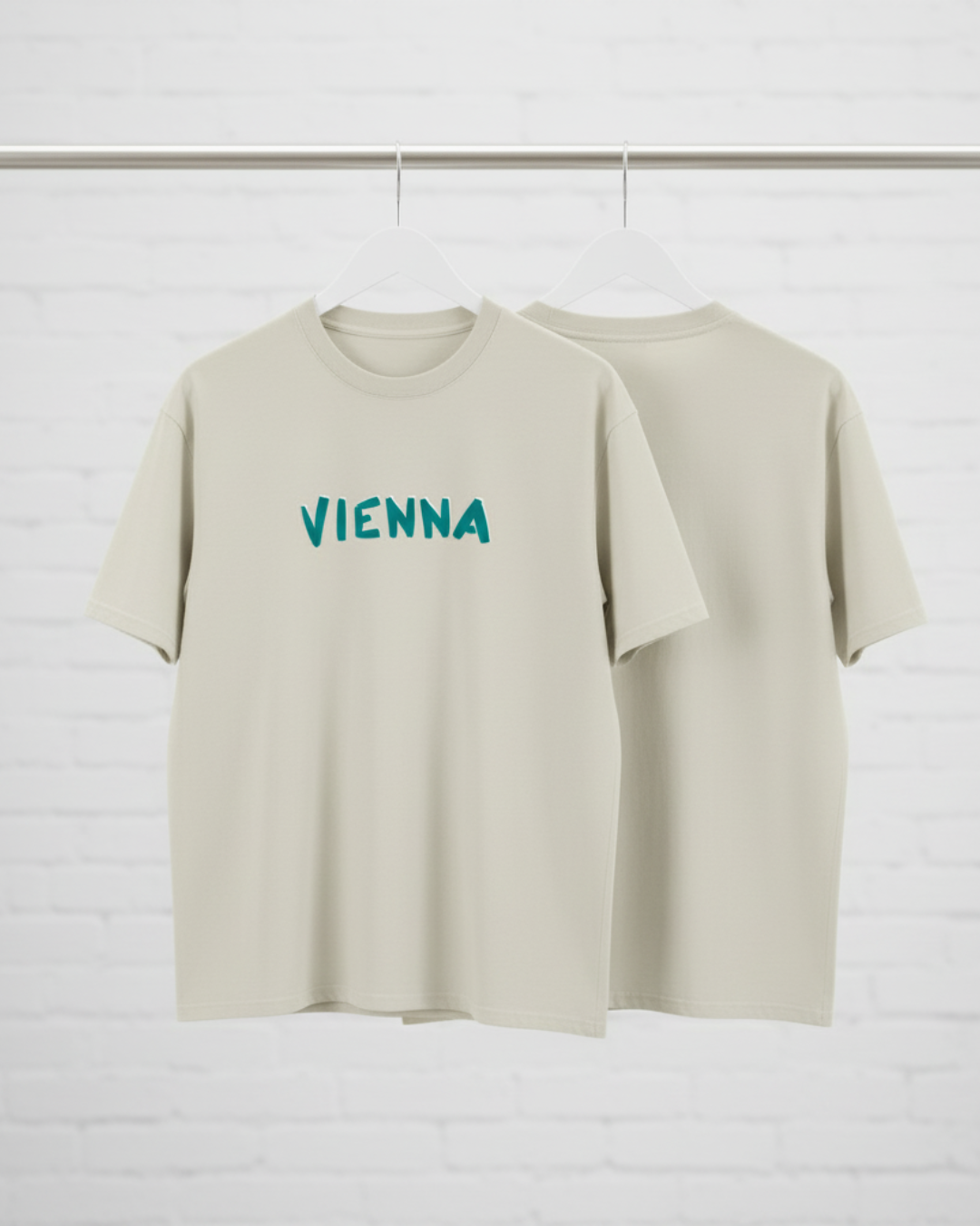 Vienna Brush - Unisex Pure Cotton T-Shirt