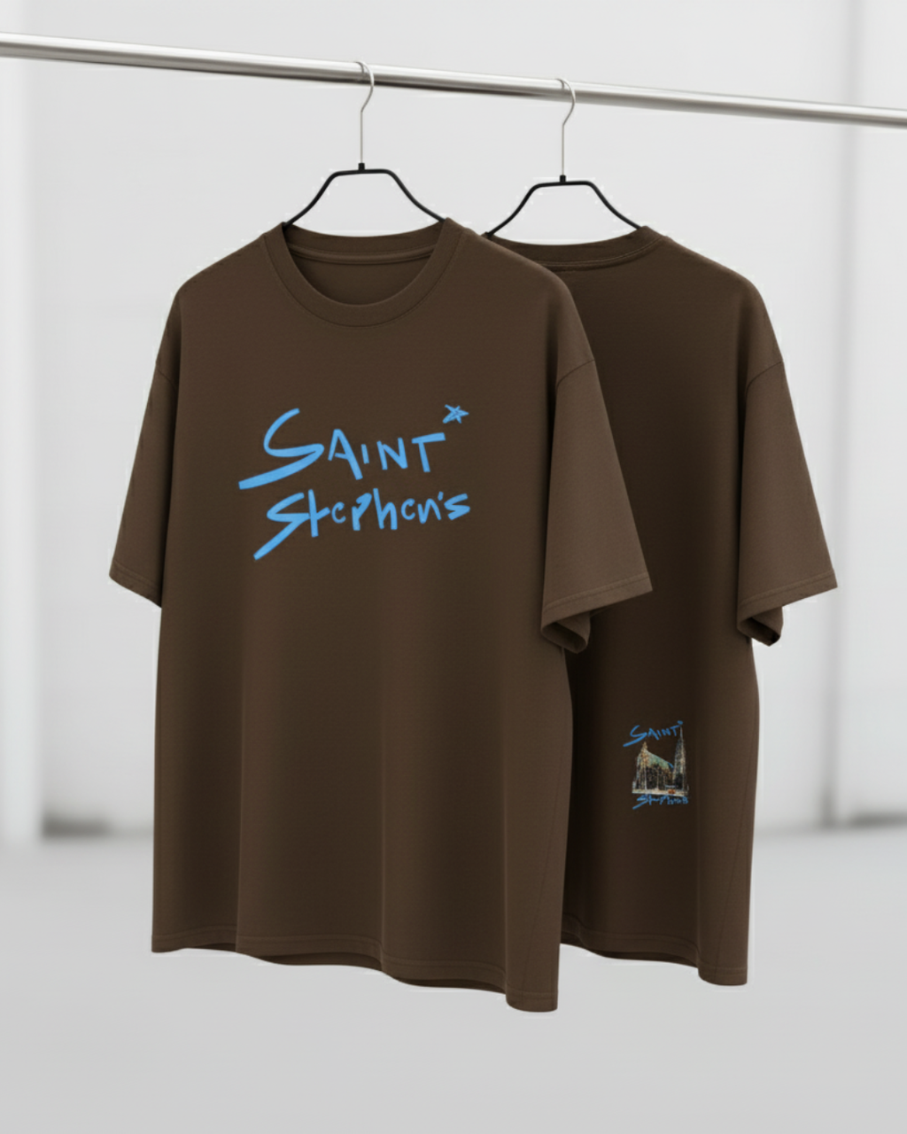 Brush Saint Stephen's - Unisex Pure Cotton T-Shirt