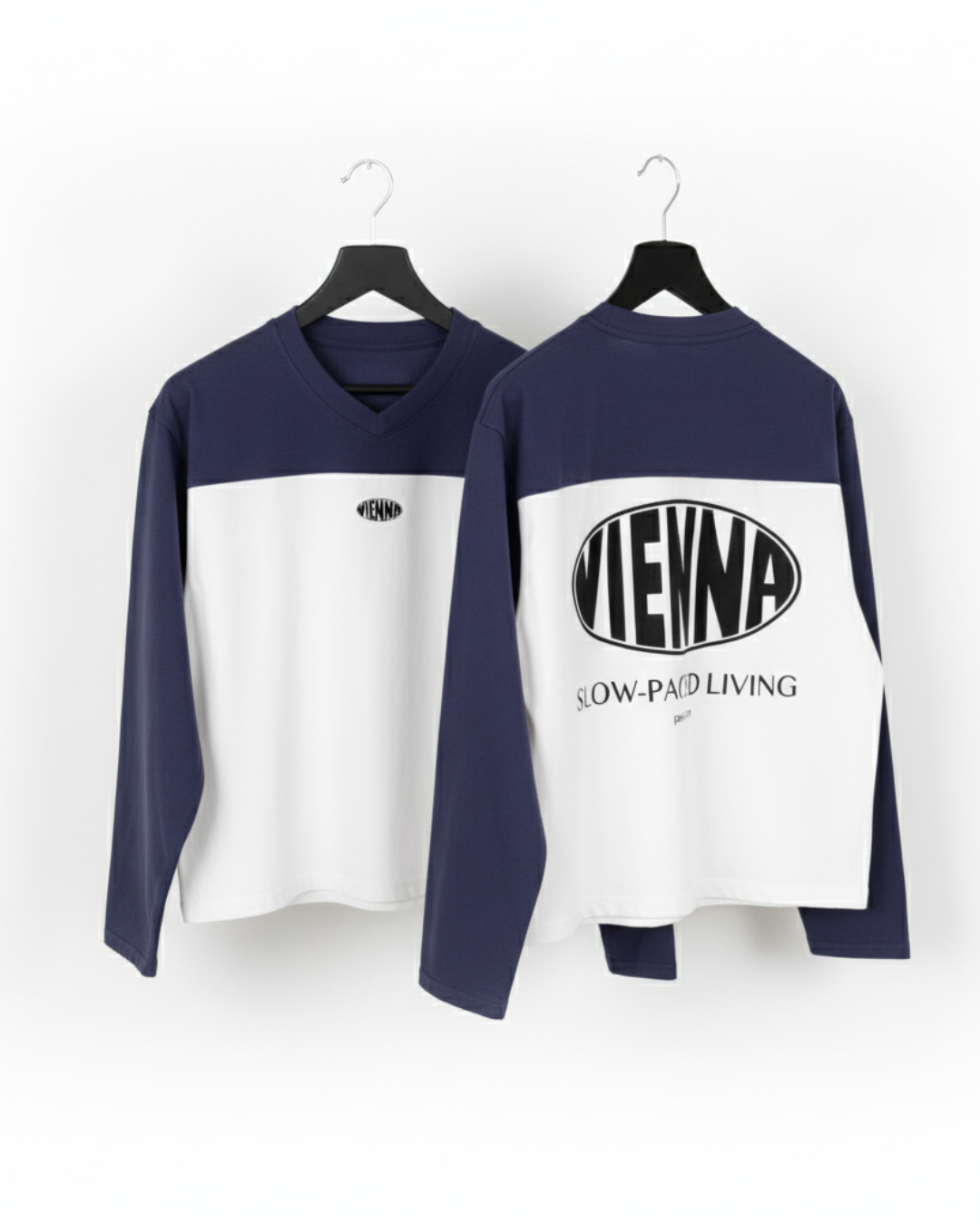 Slow-Paced Living - Sun Fade Color-Block T-Shirt