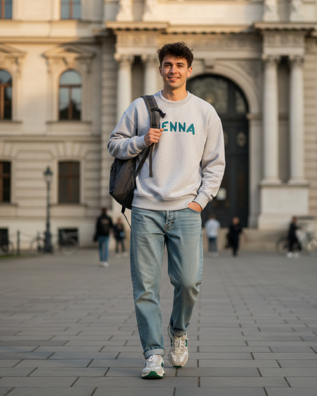 Vienna Brush - Fleeced Sweatshirt