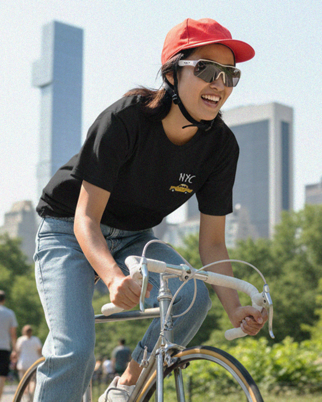 Taxi NYC - Unisex Pure Cotton T-Shirt Black