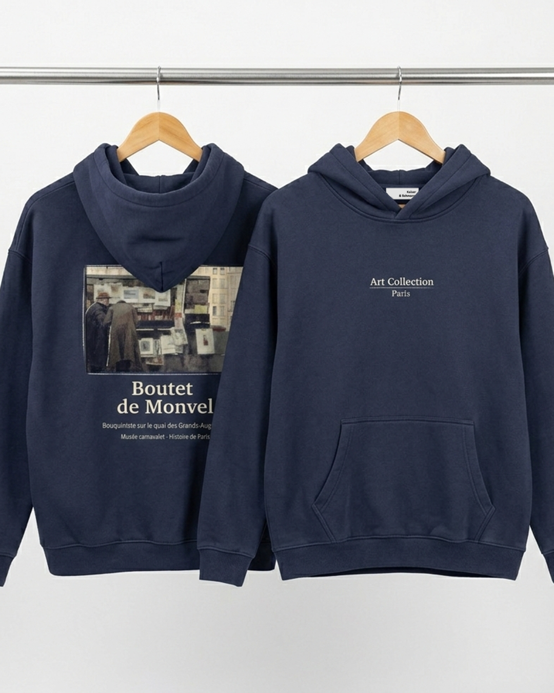 Art Collection Boutet de Monvel - Oversize Fleeced Hoodie