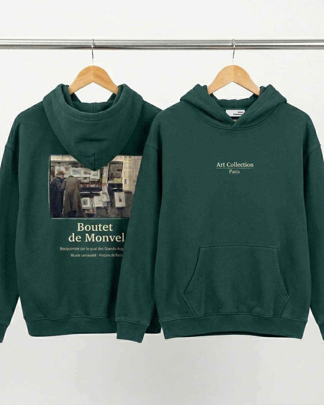 Art Collection Boutet de Monvel - Oversize Fleeced Hoodie