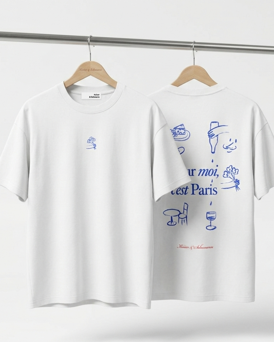 C'est Paris - Unisex Pure Cotton T-Shirt