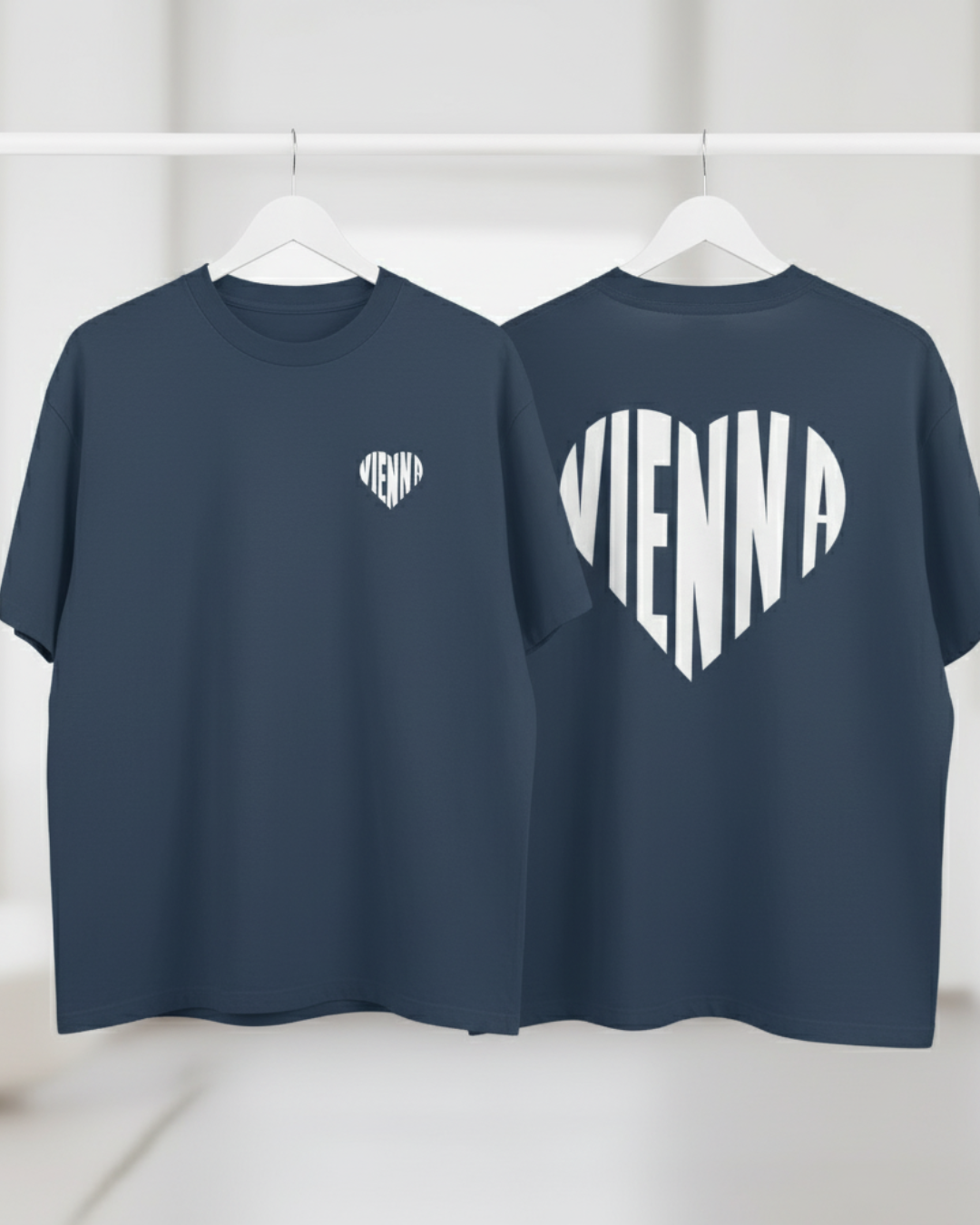 Heart Vienna - Unisex Sueded Cotton T-Shirt