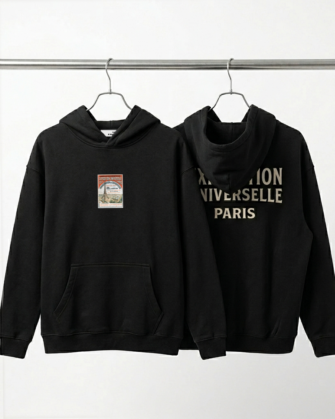 Tour Eiffel - Oversize Fleeced Hoodie