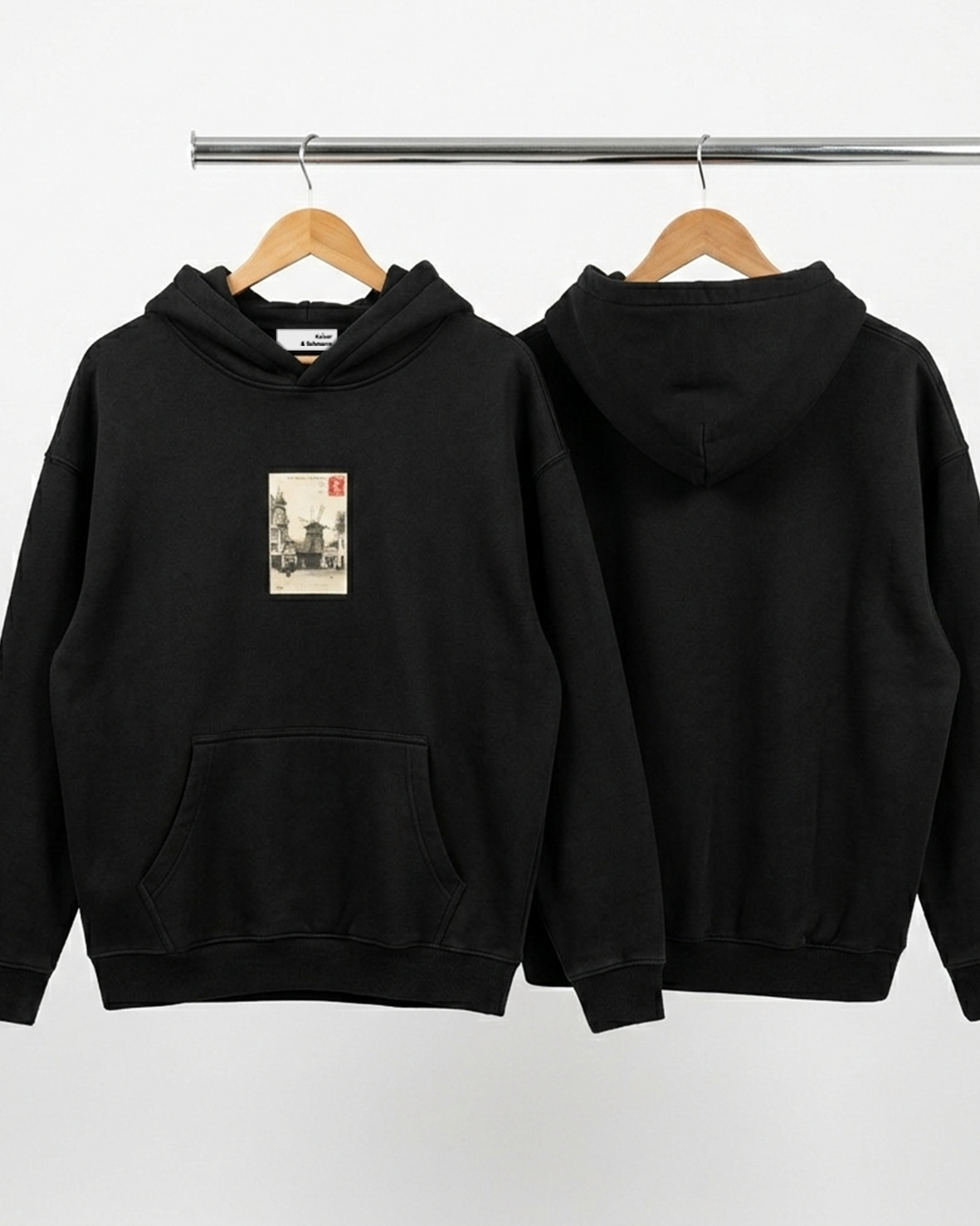 Moulin Rouge - Oversize Fleeced Hoodie