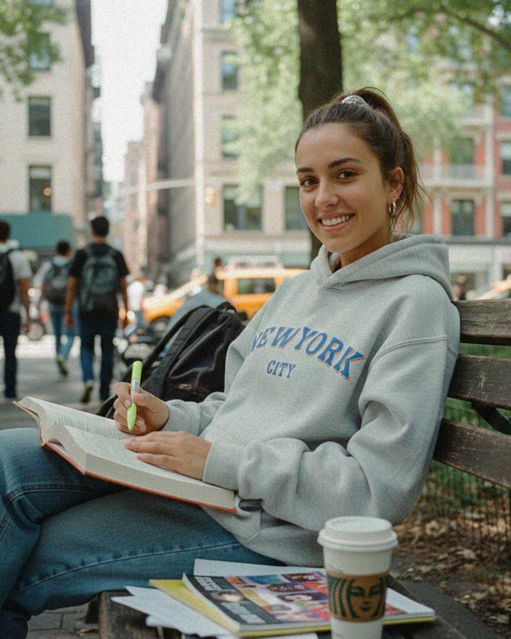 New York City - Oversize Fleeced Hoodie