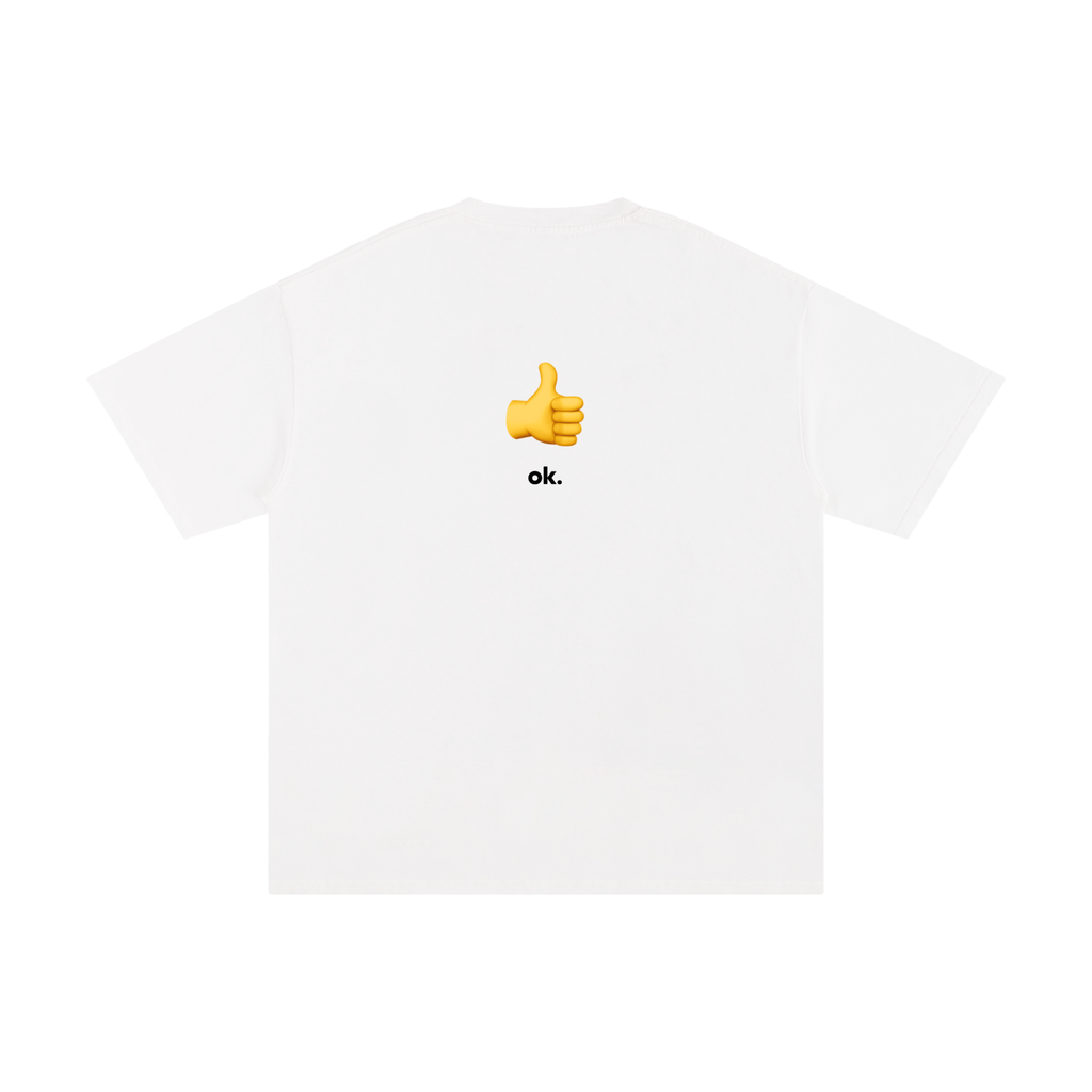 OK - Unisex Pure Cotton T-Shirt