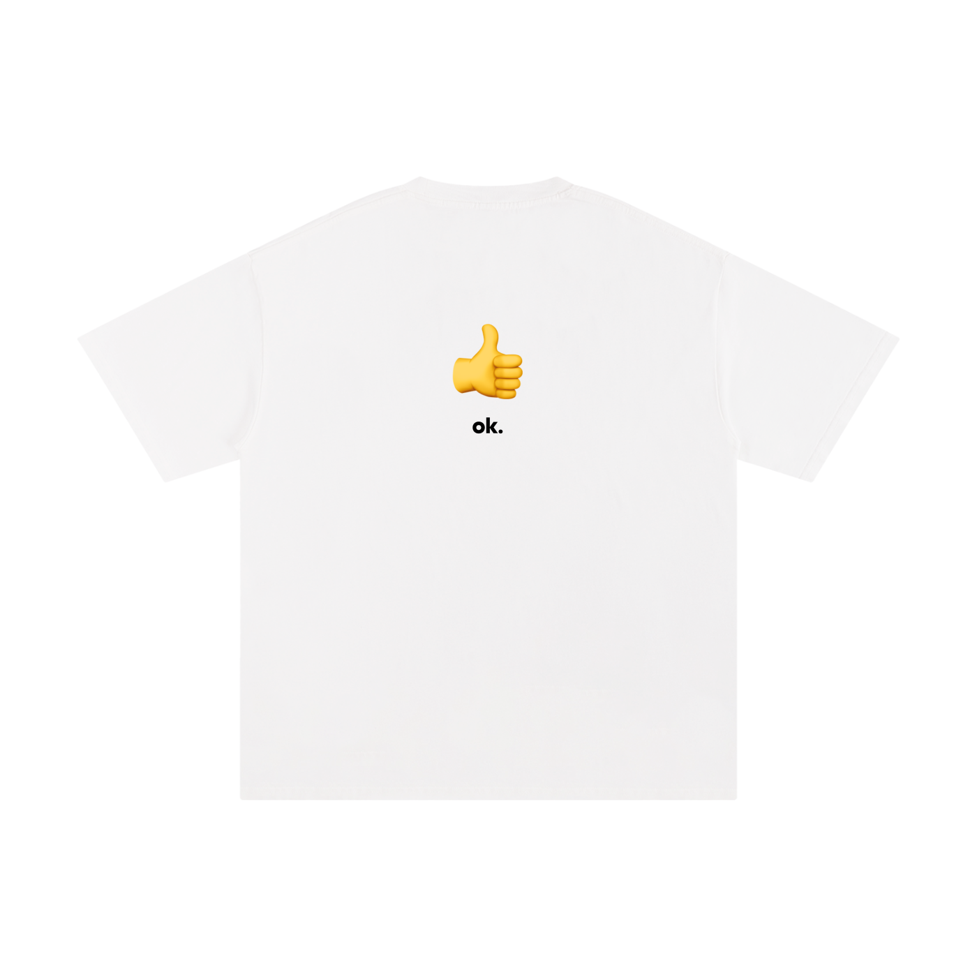 OK - Unisex Pure Cotton T-Shirt