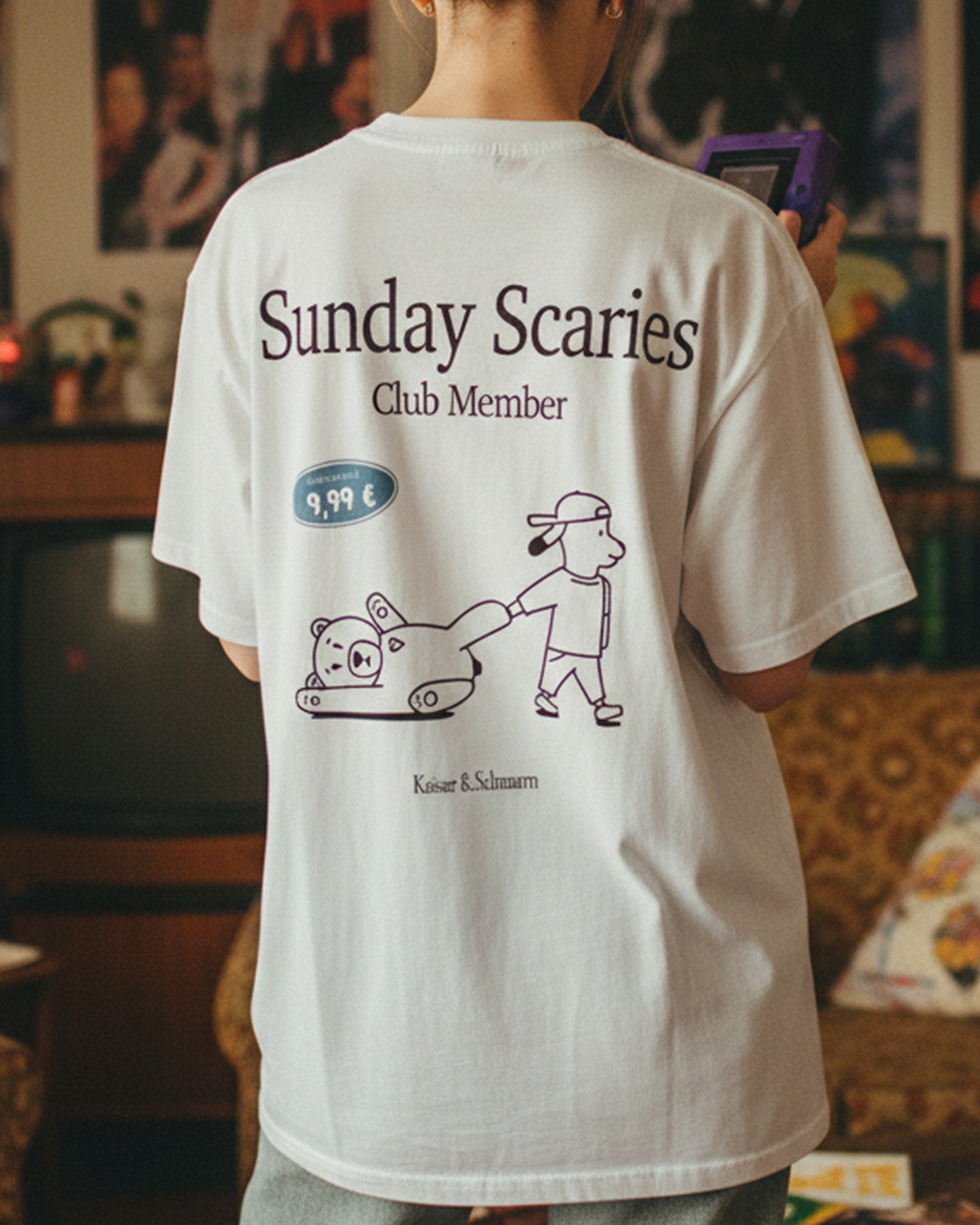 Sunday Scaries - Unisex Pure Cotton T-Shirt
