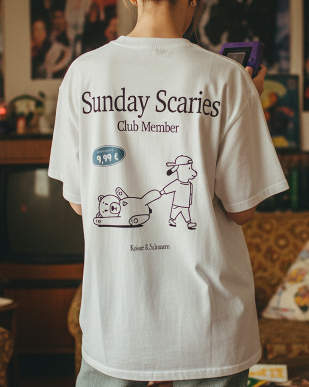 Sunday Scaries - Unisex Pure Cotton T-Shirt